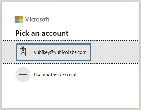 YubiKey setup in the context of a Microsoft 365 tenant